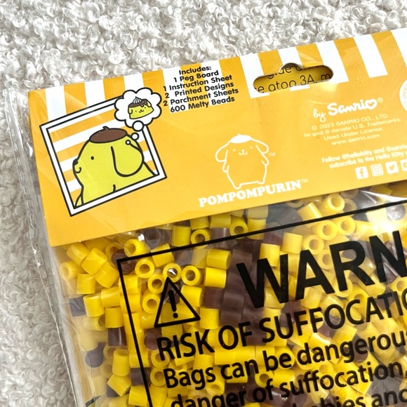 🏷️ Pompompurin Sanrio melty perler bead set - Picture 10 of 11